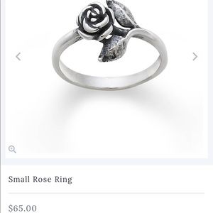 James Avery Small Rose Ring | Sterling Silver